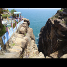 Der Tempel liegt auf einem Cliff